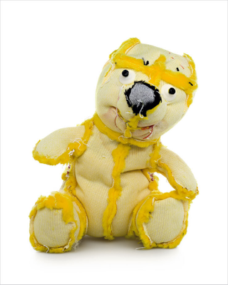 Illustration for article titled Teddy bears turned inside-out are the stuff of nightmares